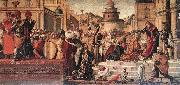 CARPACCIO, Vittore The Baptism of the Selenites dfg oil painting on canvas